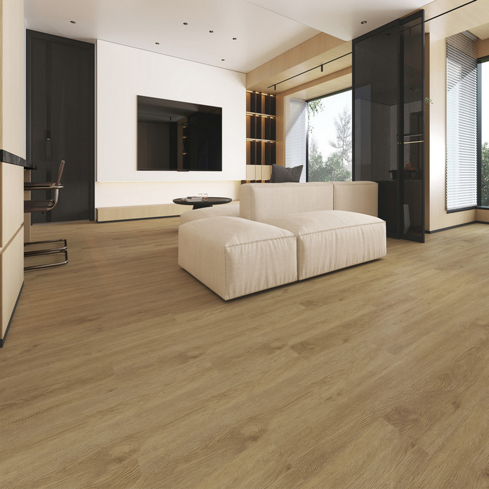 14CM04 SPC плитка STRONG STEP Comfort 181x1220x4,2 Миндаль