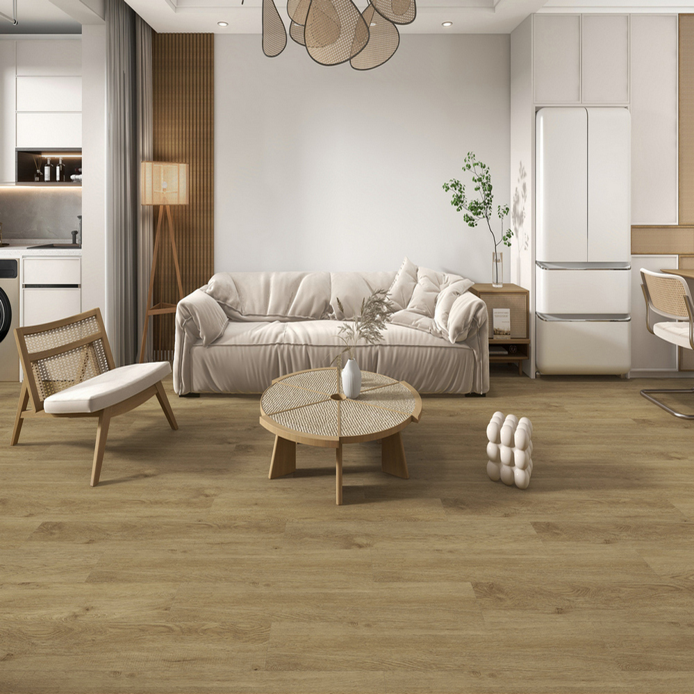 14CM05 SPC плитка STRONG STEP Comfort 181x1220x4,2 Янтарь