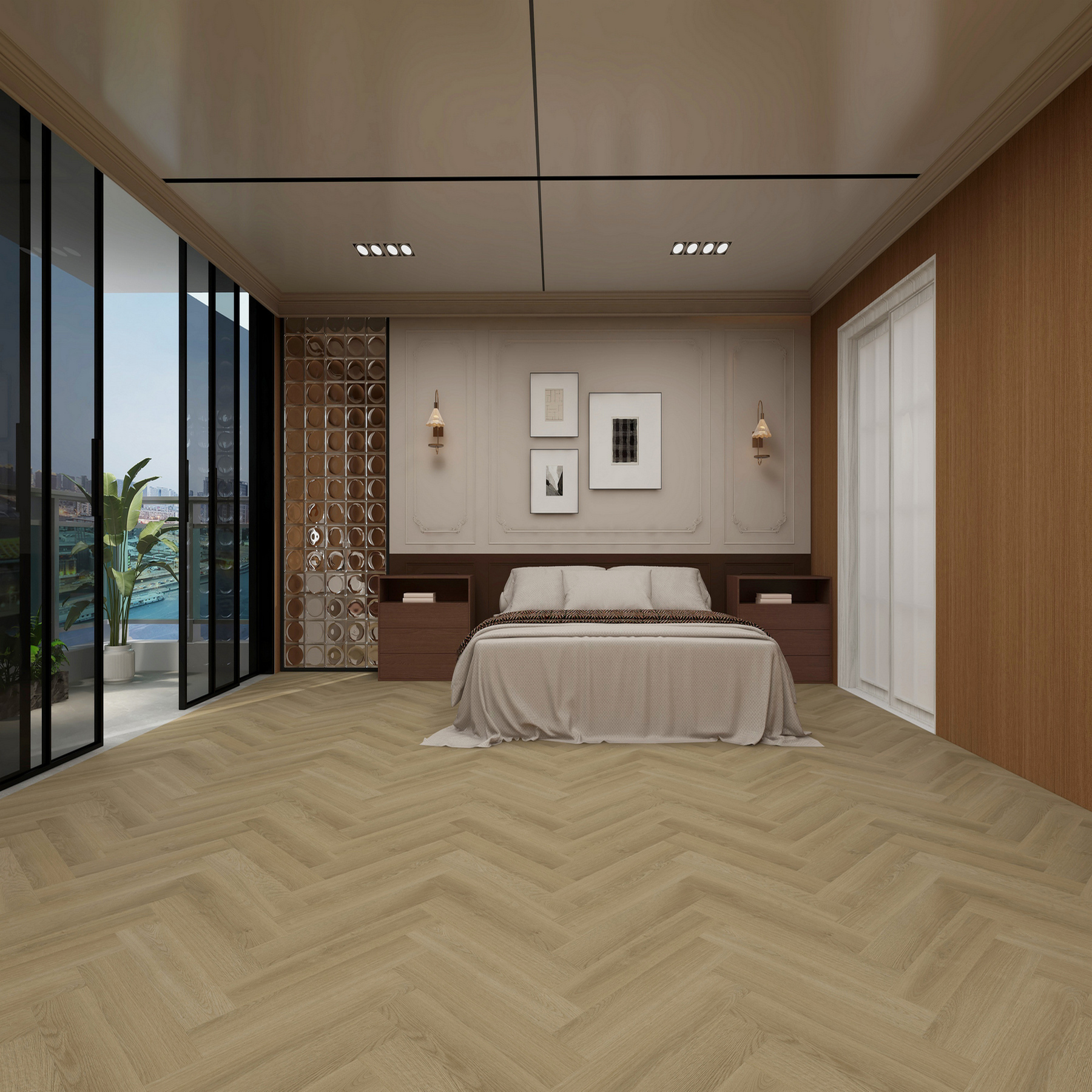 35ID43 SPC плитка STRONG STEP Ideal 126x630x5 Вена