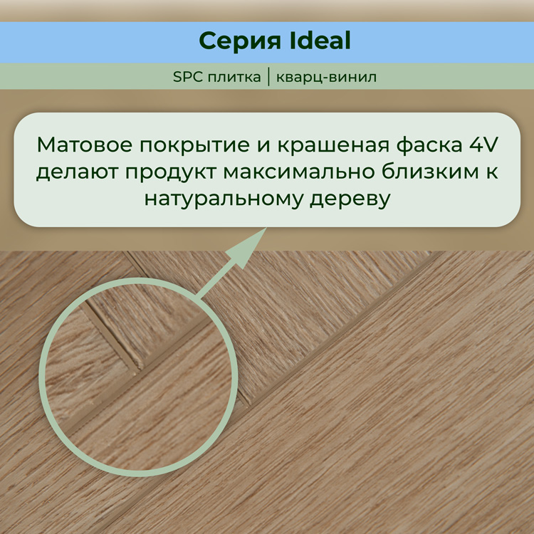 35ID43 SPC плитка STRONG STEP Ideal 126x630x5 Вена